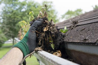 Gutter Clearing Process
